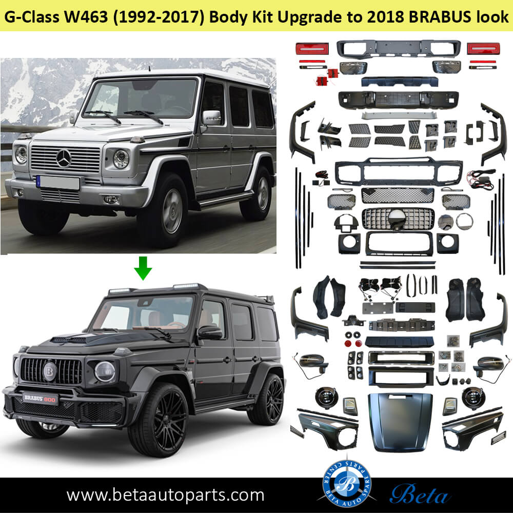 Mercedes G-Class W463 (1992-2017), Body Kit Conversion Upgrade to 2018 BBS Look with Hood with Fenders, China Mercedes G-Class W463 (1992-2017), Body Kit Conversion Upgrade to 2018 BBS Look with Hood with Fenders, China